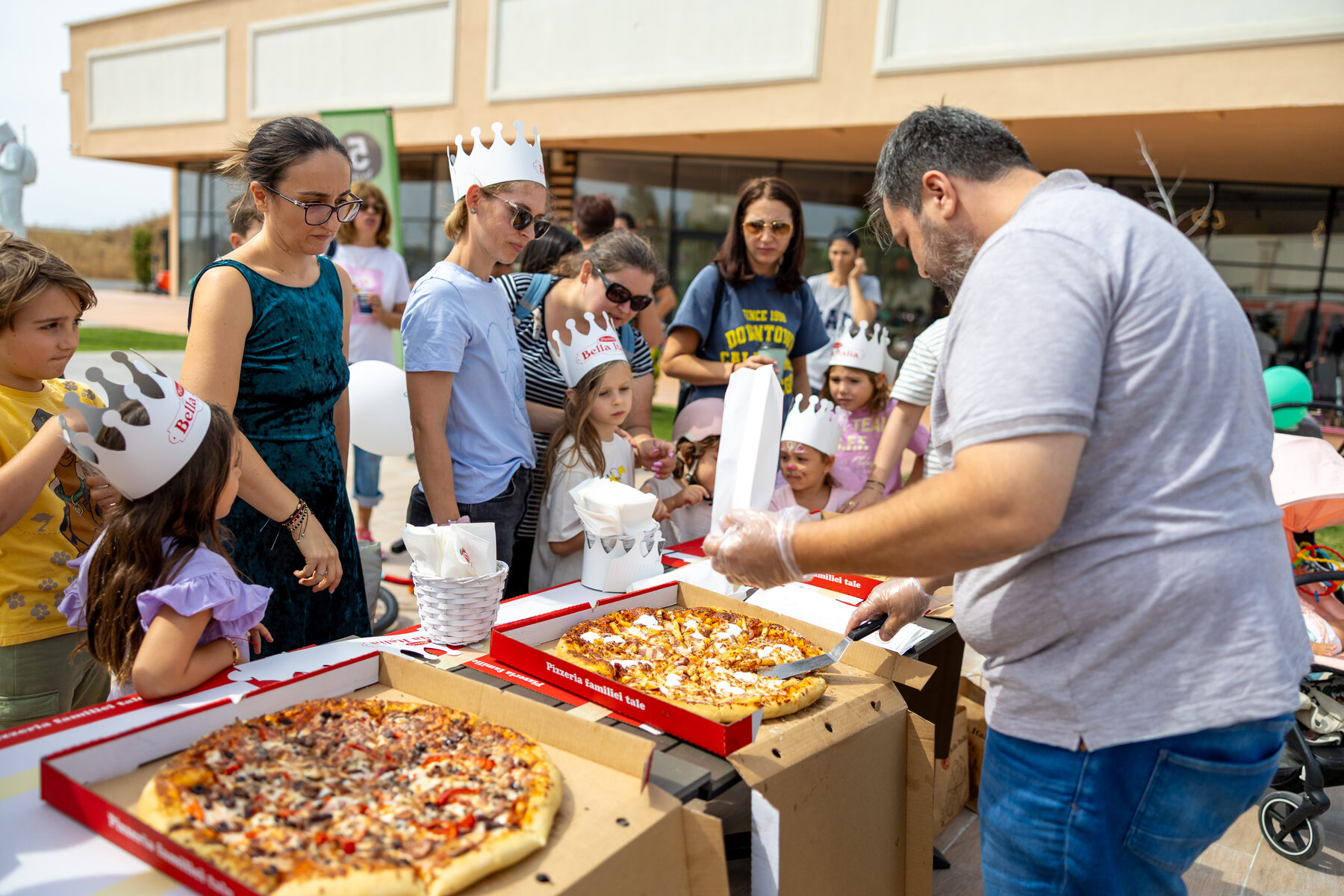 Activare pentru familii și copii la festival